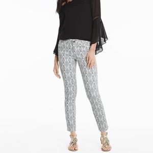 Printed Ankle Jeans White House Black Market WHBM